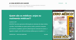 Desktop Screenshot of cancerhc.com.br